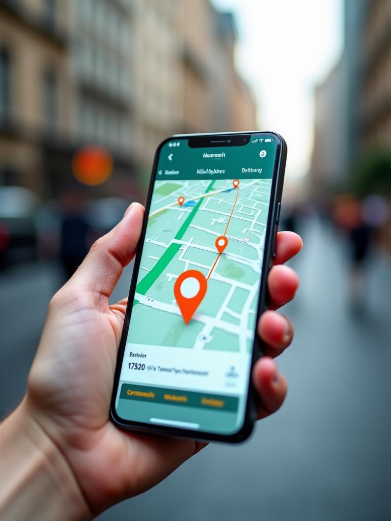 Live-Tracking Delivery App